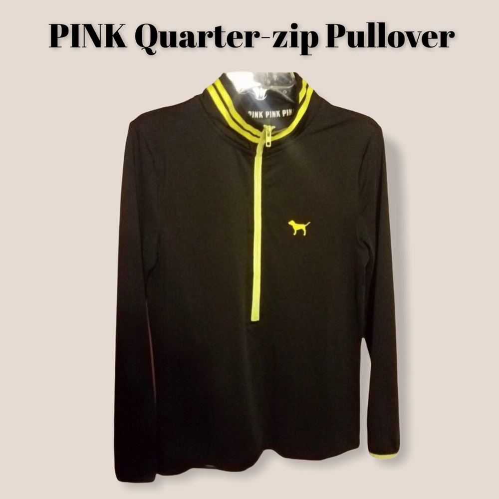 PINK Quarter-Zip Pullover